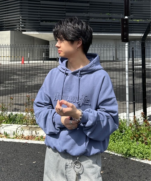 パーカー・フーディ IONSEOUL Perth Pigment Hoodie セール】pigment logo hoodie - ピグメントロゴフーディ