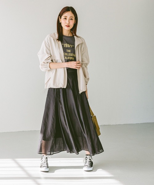 セール】ヘビロッTEEワイドプリント長袖/147641（Tシャツ/カットソー