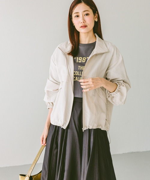 GLOBAL WORK（グローバルワーク）の「ヘビロッTEEワイドプリント長袖/147641（Tシャツ/カットソー・レディース・スミクロ/杢グレー/ホワイト系その他6/ホワイト系その他5・SMALL/LARGE/MEDIUM）」の9枚目の写真