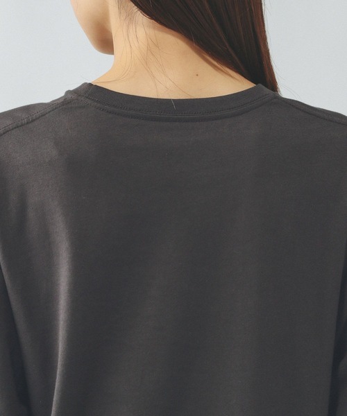 セール】ヘビロッTEEワイドプリント長袖/147641（Tシャツ/カットソー