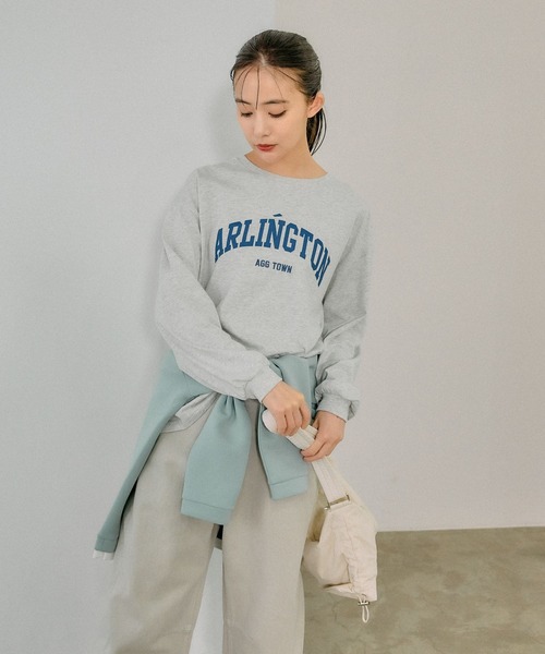 トップス a GLOBAL WORK｜ヘビロッTEEワイドプリント長袖/147641 | Rakuten