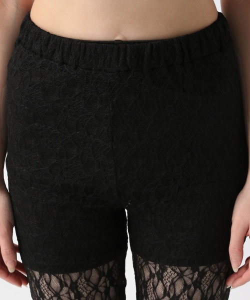 FOREVER 21（フォーエバー トゥエンティーワン）の「【2025SS】レースレギンス（レギンス/スパッツ・レディース・ナチュラル/ブラック・SMALL/MEDIUM）」の13枚目の写真