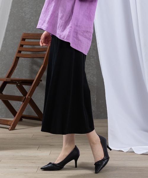 STUDIO PICONE(スタジオピッコーネ)の「ワイドレッグパンツ(その他パンツ・レディース・ベージュ/ブラック/ライトグレー・LL/M/L)」の14枚目の写真