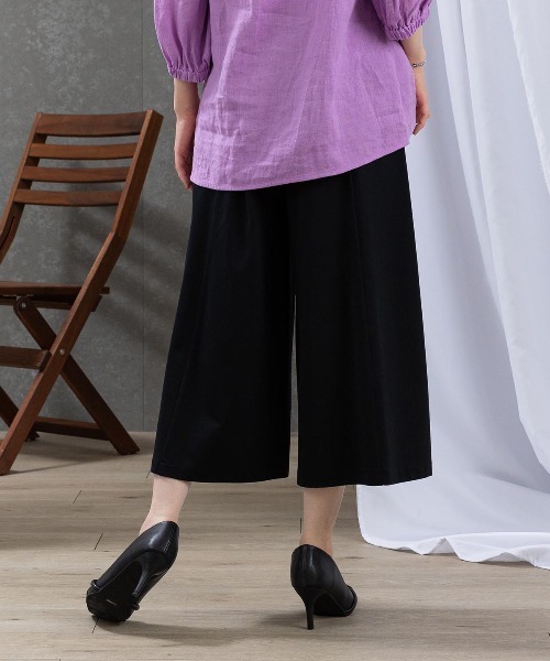 STUDIO PICONE(スタジオピッコーネ)の「ワイドレッグパンツ(その他パンツ・レディース・ベージュ/ブラック/ライトグレー・LL/M/L)」の15枚目の写真