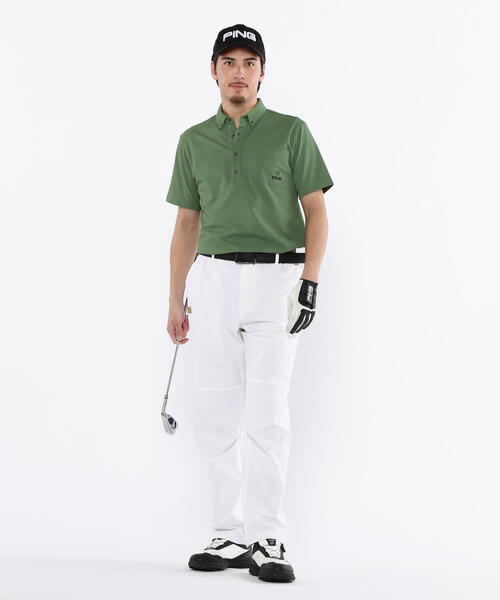 PING(ピン)の「【PING APPAREL】全方向ストレッチリサイクルナイロンリップテーパードパンツ <GOLD> (MENS)(その他パンツ・メンズ・ホワイト/ブラック/ピンク・LL/S/M/LL1/L)」の14枚目の写真