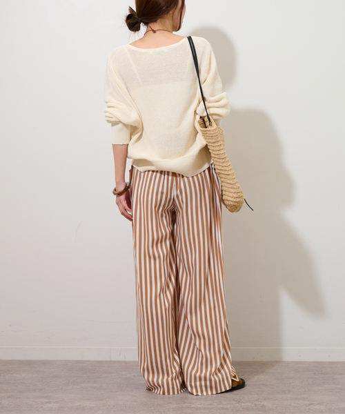 【LUSANA/ルサナ】CICI PANTS：パンツ セール】《追加》【LUSANA/ルサナ】CICI PANTS：パンツ