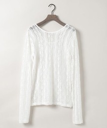 【eL】Lace Fit Pullover LS/287472