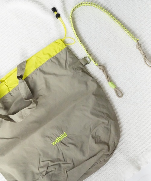 Port（ポート）の「【 Port / ポート 】 ロープ編み込み マルチ 巾着 ショルダーバッグ #（ショルダーバッグ・レディース・カーキ/イエロー/パープル・FREE）」の14枚目の写真