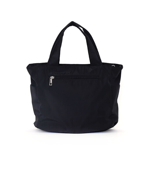 COOCO（クーコ）の「内装仕切り2ＷＡＹトートバッグ／Ａ４対応（ショルダーバッグ・レディース・ブラック/グレー・FREE）」の7枚目の写真