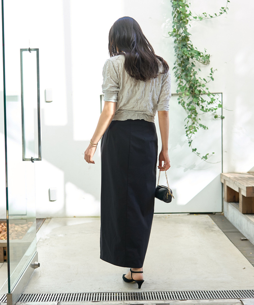 セール】キャッチワッシャーニットプルオーバー（ニット/セーター