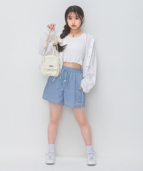 repipi armario（レピピ アルマリオ）の「フラップカラーミニショルダー（ショルダーバッグ・キッズ・イエロー/レッド/アイボリー/ブラック/ブルー・FREE）」の7枚目の写真