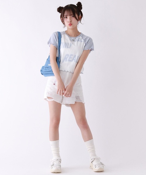 repipi armario（レピピ アルマリオ）の「フラップカラーミニショルダー（ショルダーバッグ・キッズ・イエロー/レッド/アイボリー/ブラック/ブルー・FREE）」の14枚目の写真