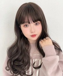 Brightlele（ブライトララ）の「「 リラックスセミロング 2タイプ 」 ウィッグ ロング 自然 グラデーション フルウィッグ レディース（ウィッグ）」