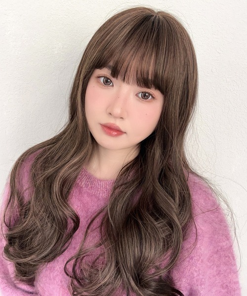 Brightlele(ブライトララ)の「 リラックスセミロング 2タイプ 」 ウィッグ ロング 自然 グラデーション フルウィッグ レディース(ウィッグ)