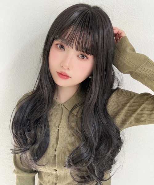 リラックスセミロング 2タイプ 」 ウィッグ ロング 自然