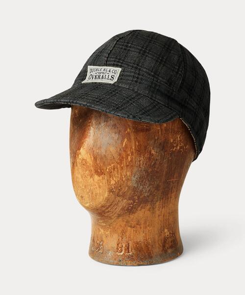 美品 RRL ウィングマーク インディゴ デニムキャップ スナップバック 希少 RRL ウィングマーク インディゴ デニムキャップ スナップ