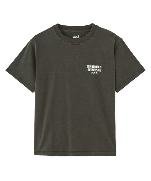 VINTAGE LABEL FACE LOGO S/S TEE（Tシャツ/カットソー）｜X