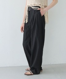 CLEIO | 【CLEIO】ワッシャー加工スラックスパンツ WASHER-TREATED SLACKS PANTS/736-13665(スラックス)