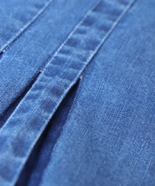 Cepica(セピカ)の「テンセルデニムタックワイドパンツ(デニムパンツ・レディース・ブルー・フリー)」の9枚目の写真