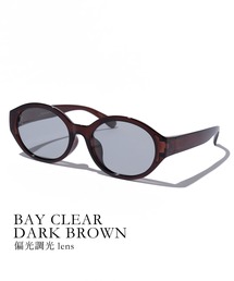 Jugaad14（ジュガードフォーティーン）の「【jugaad14】BAY CLEAR dark brown（サングラス・メンズ）」