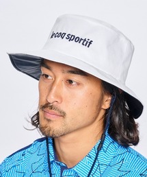 DESCENTE - DESCENTE ゴルフ 帽子 耳当て サンバイザー 韓国 golf サンバイザー -デサントストア-DESCENTE STORE-