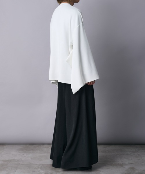 Loewe/フラワーモチーフ ロングスリーブ Tシャツ 和スリーブフラワープリントロンT（Tシャツ/カットソー）｜Ellno
