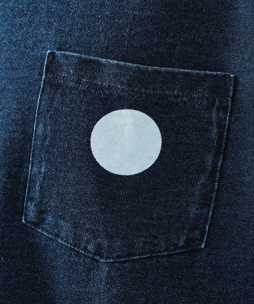 EDWIN（エドウィン）の「EDWIN エドウィン インディゴ Tシャツ 半袖（Tシャツ/カットソー・メンズ・インディゴブルー・MEDIUM/LARGE/X-LARGE）」の6枚目の写真