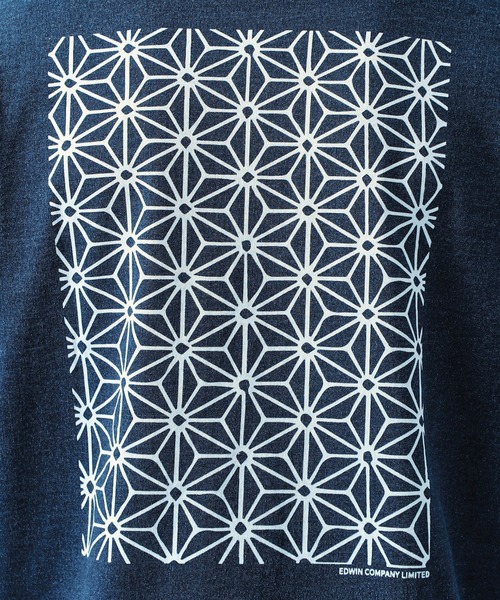 EDWIN（エドウィン）の「EDWIN エドウィン インディゴ Tシャツ 半袖（Tシャツ/カットソー・メンズ・インディゴブルー・MEDIUM/LARGE/X-LARGE）」の7枚目の写真