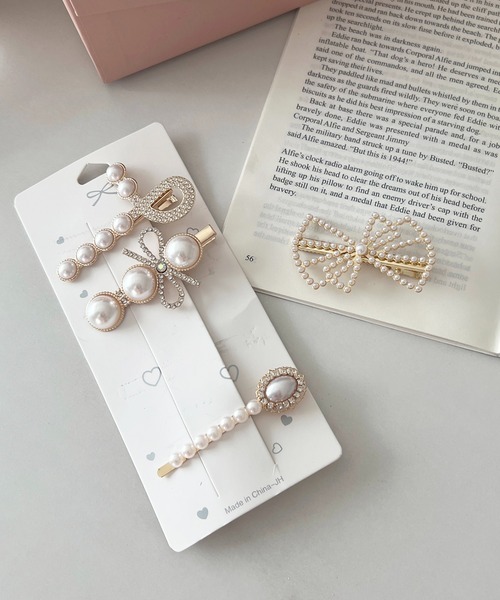 apres jour（アプレジュール）の「【apres jour×ARIAZ】アソートパールセットヘアピン（ヘアピン・レディース・ホワイト/ゴールド/その他/オフホワイト・FREE）」の15枚目の写真