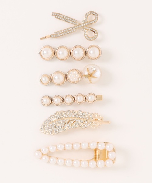 apres jour（アプレジュール）の「【apres jour×ARIAZ】アソートパールセットヘアピン（ヘアピン・レディース・ホワイト/ゴールド/その他/オフホワイト・FREE）」の7枚目の写真