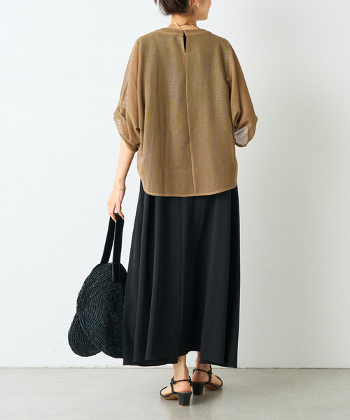 BEARDSLEY（ビアズリー）の「ストレッチジョーゼットフレアマキシ