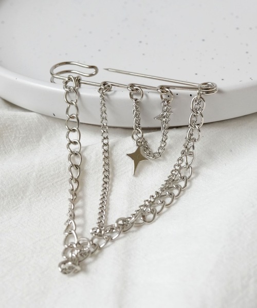 Port(ポート)の「【 Port / ポート 】 Y2K シルバー チェーン ブローチ / バッグチャーム_(ブローチ/コサージュ・レディース・シルバー/シルバー系その他2/シルバー系その他3/シルバー系その他/シルバー系その他5/シルバー系その他4・FREE)」の10枚目の写真