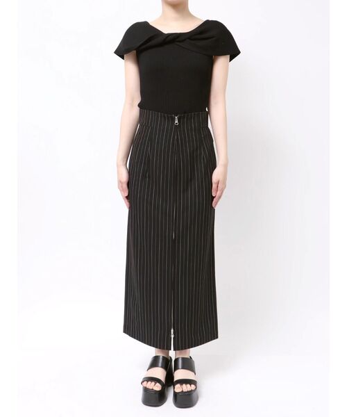 MURUA（ムルーア）の「マルチウェイナロースカート（スカート・レディース・その他2/ブラック/グレー・1/2）」の21枚目の写真