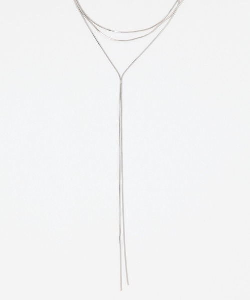 FOREVER 21(フォーエバー トゥエンティーワン)の「ボウタイネックレス(ネックレス・レディース・シルバー・FREE)」の3枚目の写真