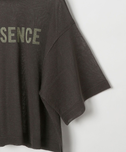 LEPSIM（レプシィム）の「12ゲージシアーロゴ5分袖プルオーバー　322287（ニット/セーター・レディース・ホワイト×ブラック/チャコールグレー/ライトグレー/ブルー/グレー系その他/ベージュ系その他/グレー系その他2/グレー系その他3/マスタード・FREE）」の21枚目の写真