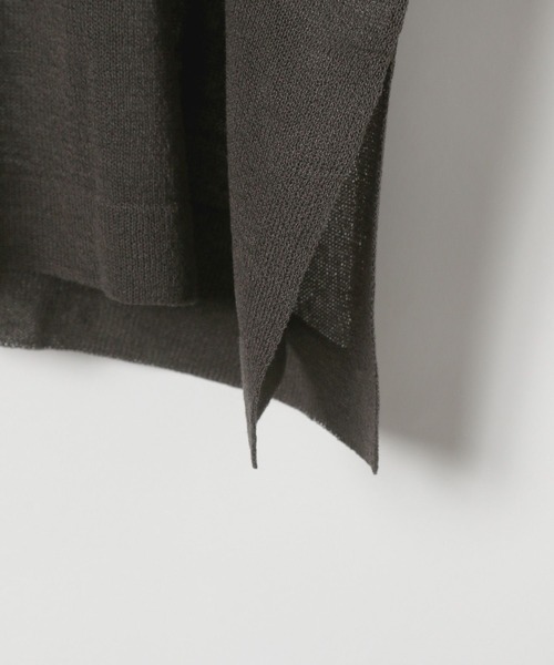 LEPSIM（レプシィム）の「12ゲージシアーロゴ5分袖プルオーバー　322287（ニット/セーター・レディース・ホワイト×ブラック/チャコールグレー/ライトグレー/ブルー/グレー系その他/ベージュ系その他/グレー系その他2/グレー系その他3/マスタード・FREE）」の22枚目の写真