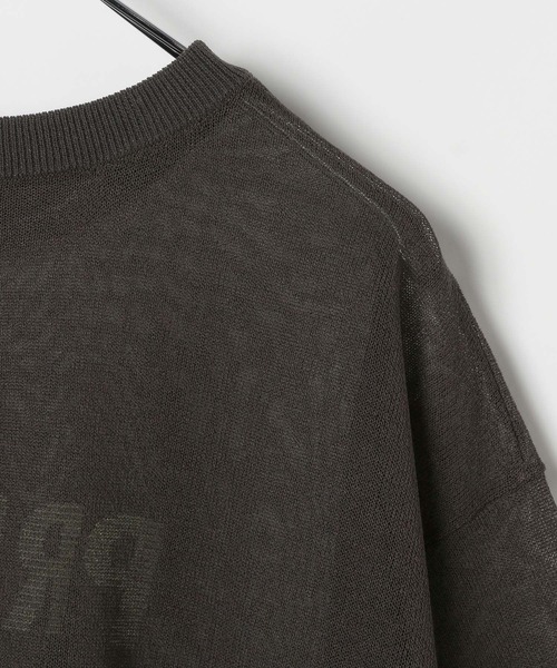 セール】12ゲージシアーロゴ5分袖プルオーバー 322287（ニット