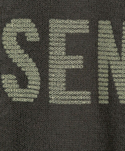 LEPSIM（レプシィム）の「12ゲージシアーロゴ5分袖プルオーバー　322287（ニット/セーター・レディース・ホワイト×ブラック/チャコールグレー/ライトグレー/ブルー/グレー系その他/ベージュ系その他/グレー系その他2/グレー系その他3/マスタード・FREE）」の17枚目の写真