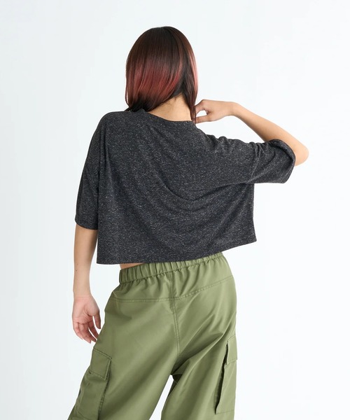 ROXY(ロキシー)の「SILENT VIBES/ロキシーショート丈半袖Tシャツ(Tシャツ/カットソー・レディース・グレー/ブラック/ホワイト・LARGE/MEDIUM/SMALL)」の12枚目の写真