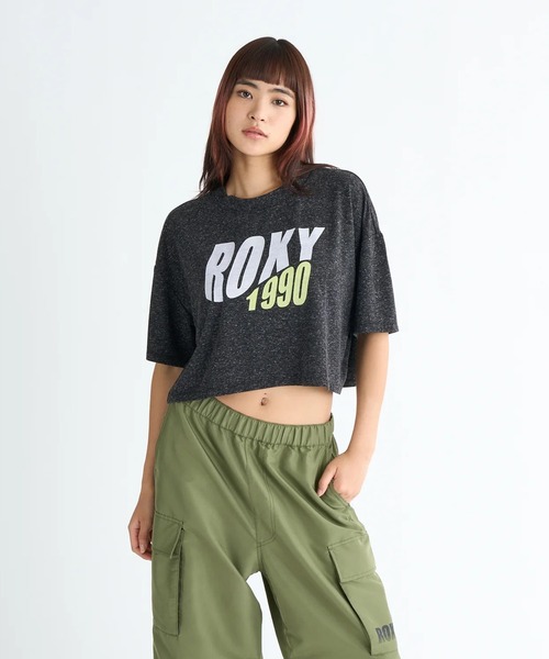 ROXY(ロキシー)の「SILENT VIBES/ロキシーショート丈半袖Tシャツ(Tシャツ/カットソー・レディース・グレー/ブラック/ホワイト・LARGE/MEDIUM/SMALL)」の13枚目の写真