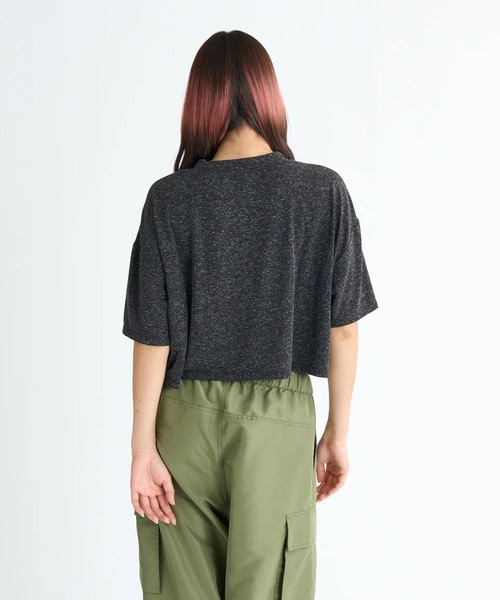 ROXY(ロキシー)の「SILENT VIBES/ロキシーショート丈半袖Tシャツ(Tシャツ/カットソー・レディース・グレー/ブラック/ホワイト・LARGE/MEDIUM/SMALL)」の14枚目の写真
