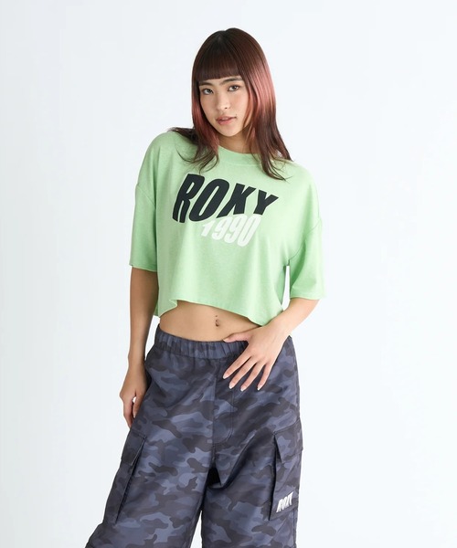 ROXY(ロキシー)の「SILENT VIBES/ロキシーショート丈半袖Tシャツ(Tシャツ/カットソー・レディース・グレー/ブラック/ホワイト・LARGE/MEDIUM/SMALL)」の16枚目の写真