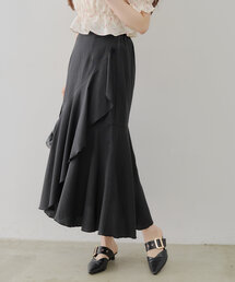 continuer de NICE CLAUP | 【@reve.perle_セレクト】ラッフルロングスカート(スカート)