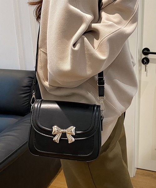 Miniministore(ミニミニストア)の「ミニショルダーバッグレディースミニバッグ(ショルダーバッグ・レディース・シルバー/ブラック/アイボリー/ピンク・FREE)」の5枚目の写真