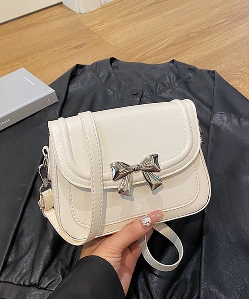 Miniministore(ミニミニストア)の「ミニショルダーバッグレディースミニバッグ(ショルダーバッグ・レディース・シルバー/ブラック/アイボリー/ピンク・FREE)」の21枚目の写真