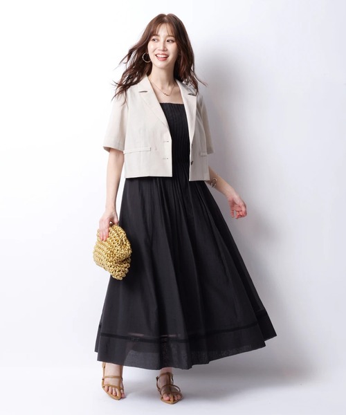 【新品】JUSGLITTY♡ピンタックサマーワンピース ジャスグリッティー JUSGLITTY ピンタックサマーワンピース