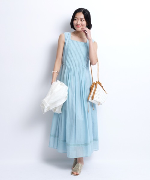 JUSGLITTY（ジャスグリッティー）の「ピンタックサマーワンピース