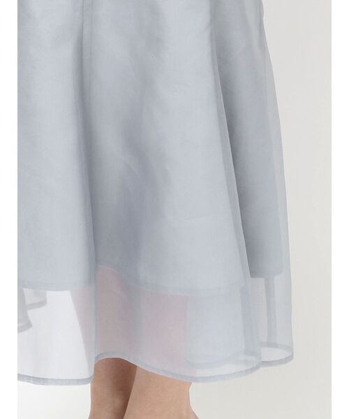 RESEXXY（リゼクシー）の「チェックコンビマーメイドワンピース（ワンピース・レディース・ホワイト/ブラック/ブルー・FREE）」の18枚目の写真