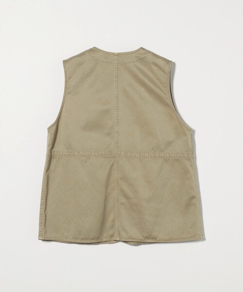 BEAUTY&YOUTH UNITED ARROWS(ビューティーアンドユースユナイテッドアローズ)の「キュプラブレンド Vネック ベスト(ベスト・レディース・ベージュ/ホワイト/ダークグレー・FREE)」の16枚目の写真