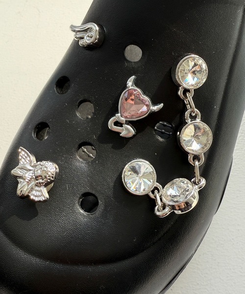 WEGO(ウィゴー)の「WEGO/チェーンモチーフパーツセット(シューズアクセサリー・レディース・その他2/その他3・FREE)」の2枚目の写真